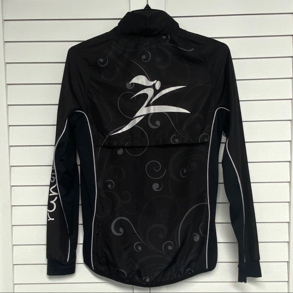 Black rungirlrun Running Jacket, S - Picture 3 of 14